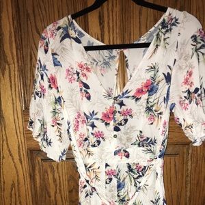 American Eagle maxi romper